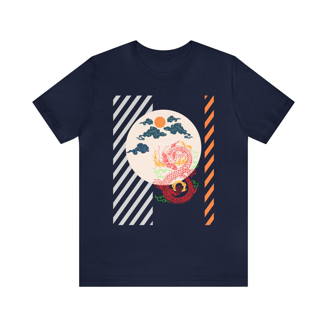 Oriental Dragon Unisex Jersey Tee