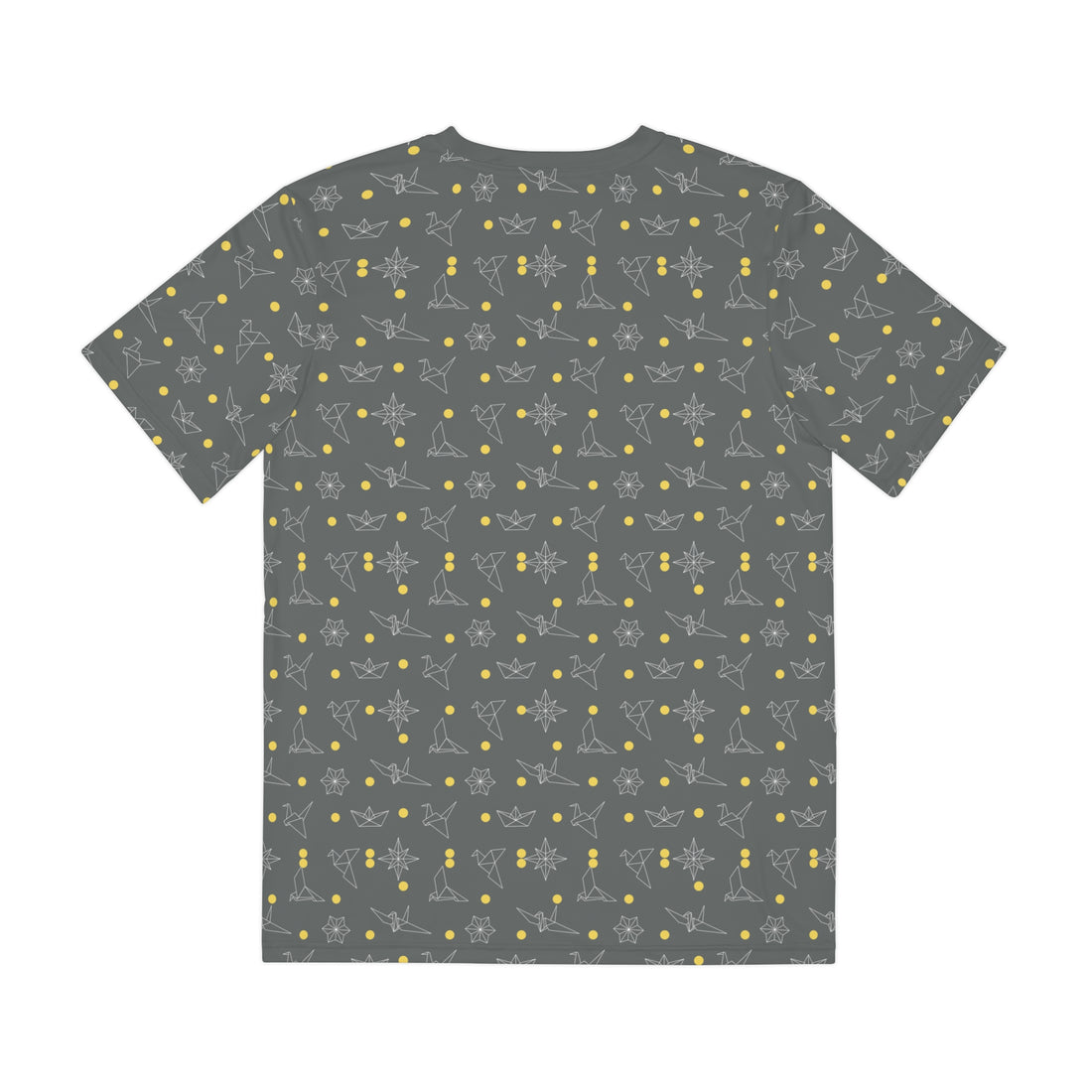 Ash Origami Men's Polyester Tee (AOP)