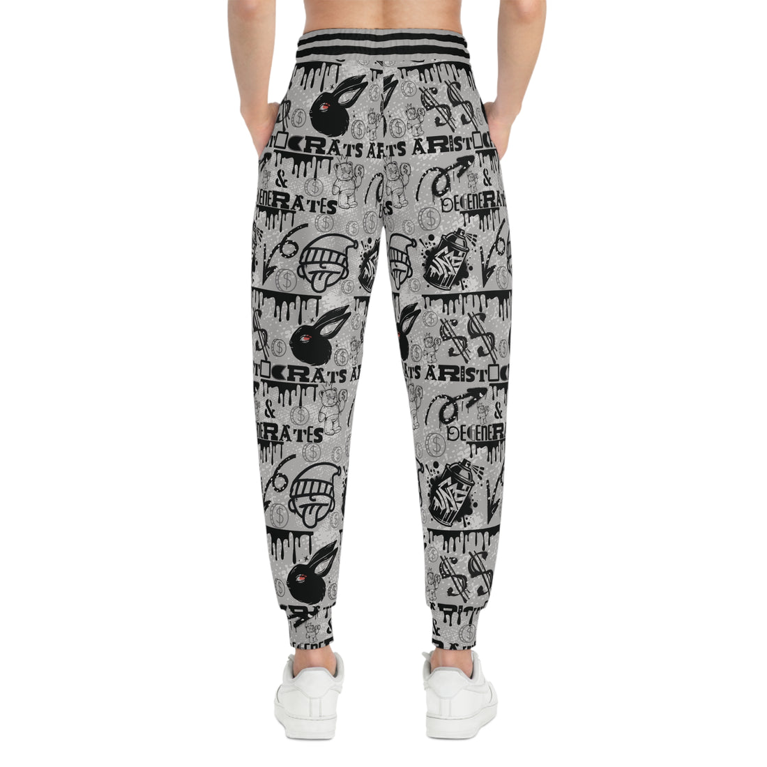 Slate Polar Graphic Unisex Joggers