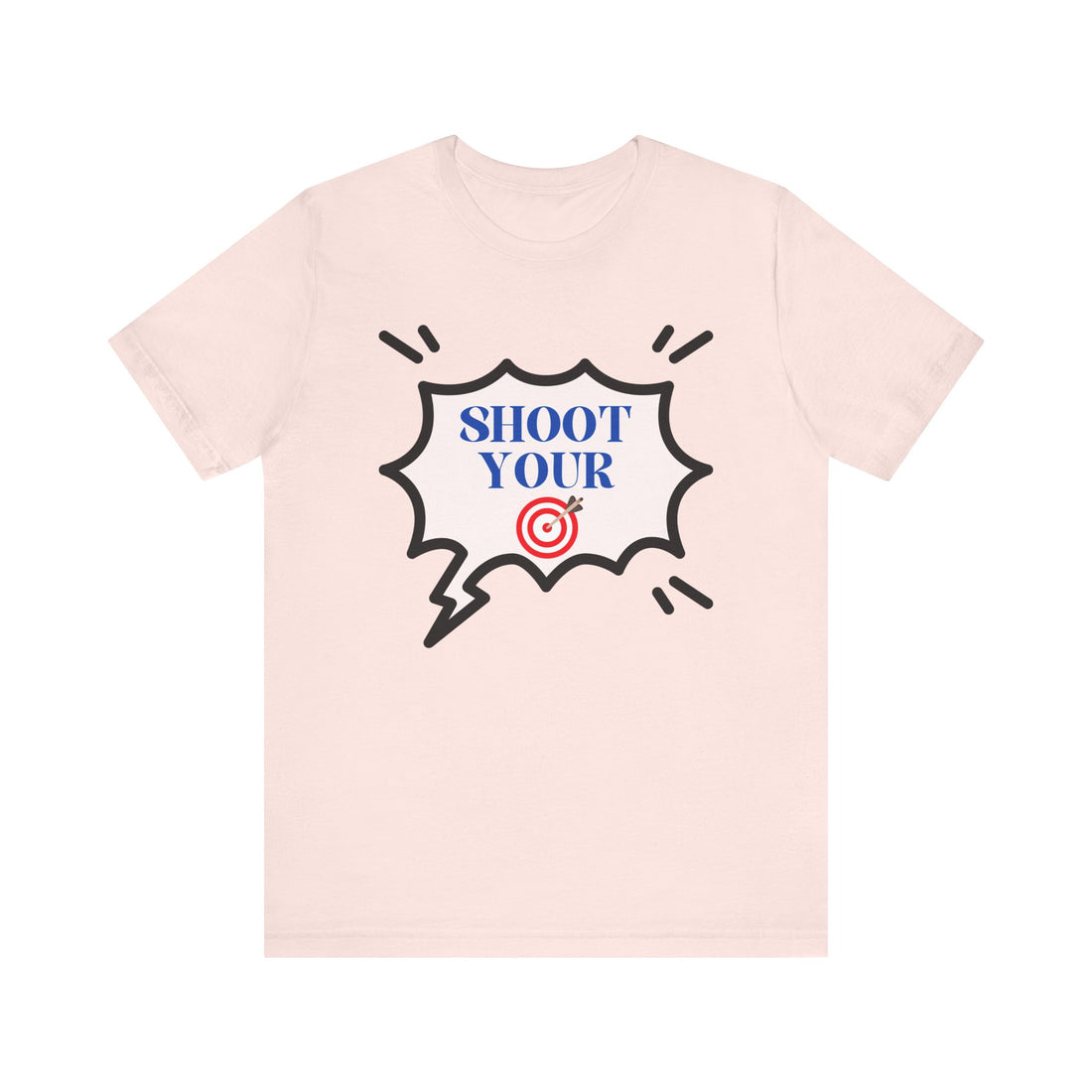 Unisex Statement Typography Jersey Tee
