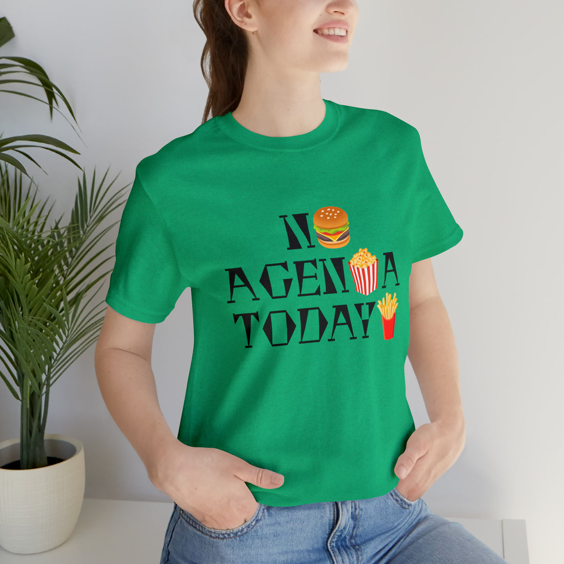 Unisex No Agenda Jersey Tee