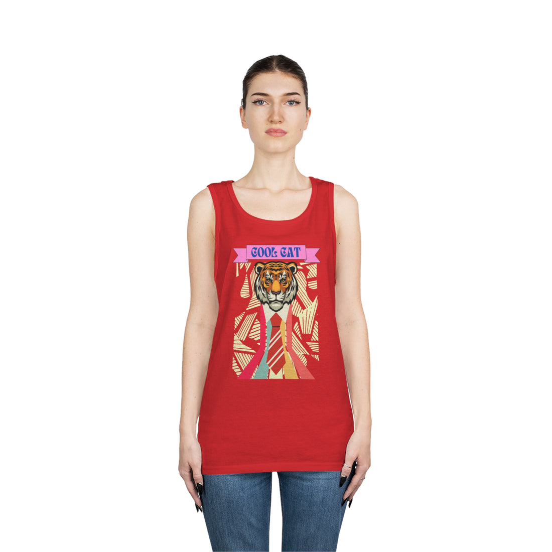 Cool Cat Unisex Tank Top