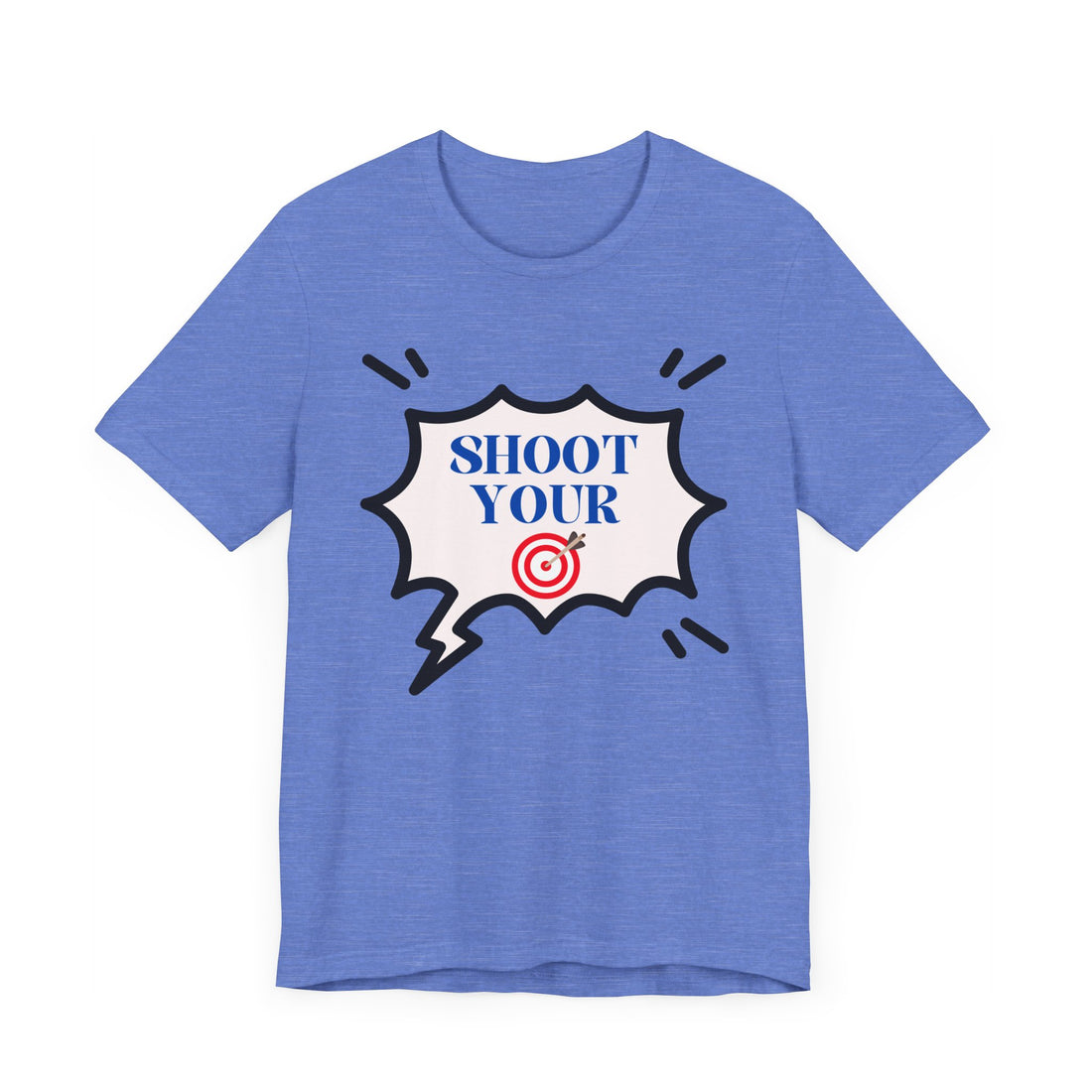 Unisex Statement Typography Jersey Tee