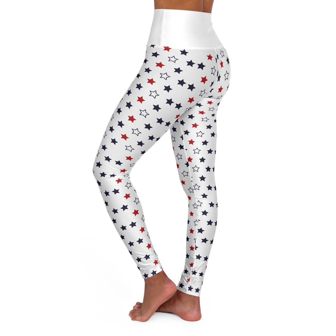 White Stargirl Yoga Leggings