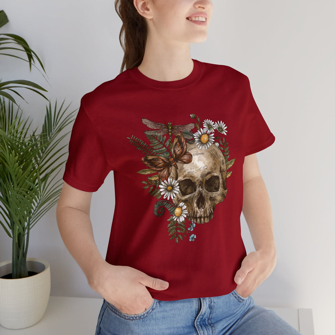 Skull Jersey Women's Tee