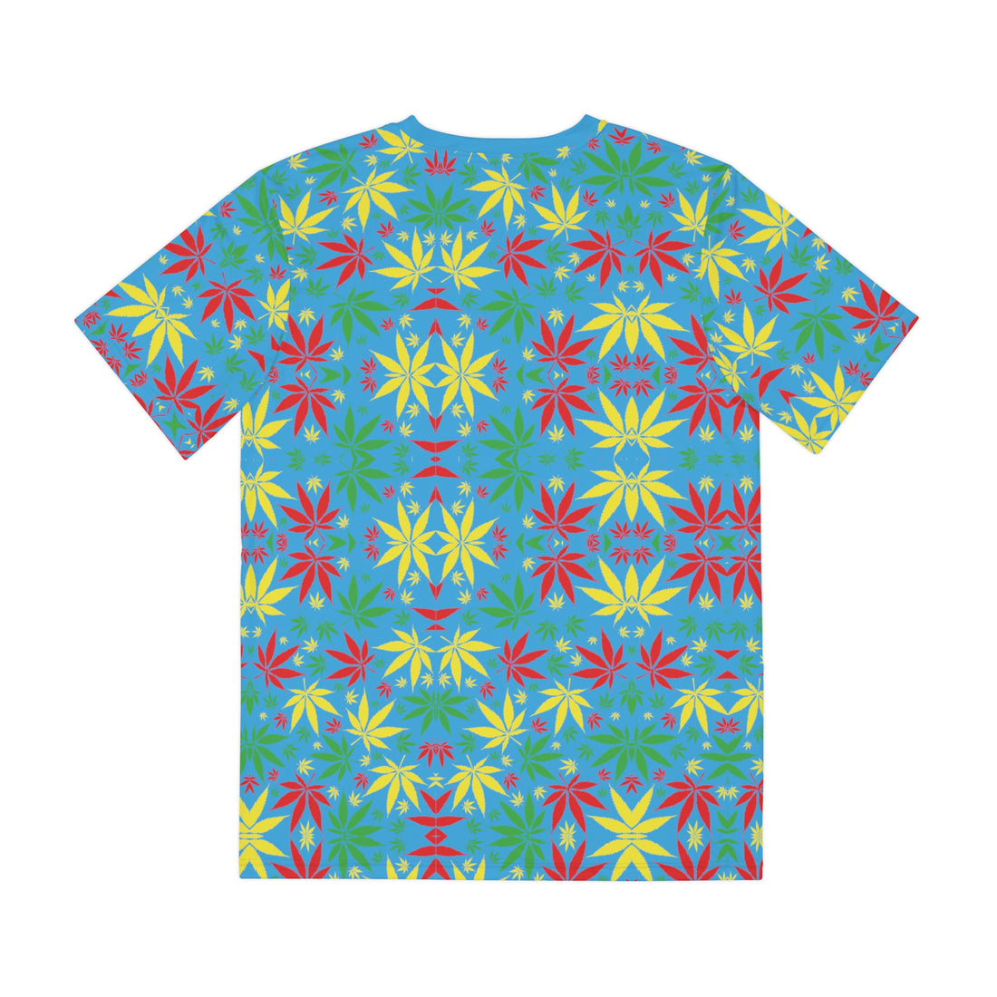 Aqua Tropical Men's Polyester Tee (AOP)