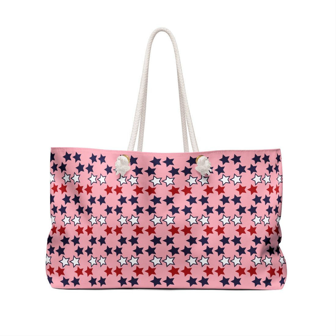 Blush Starry Weekender Tote Bag