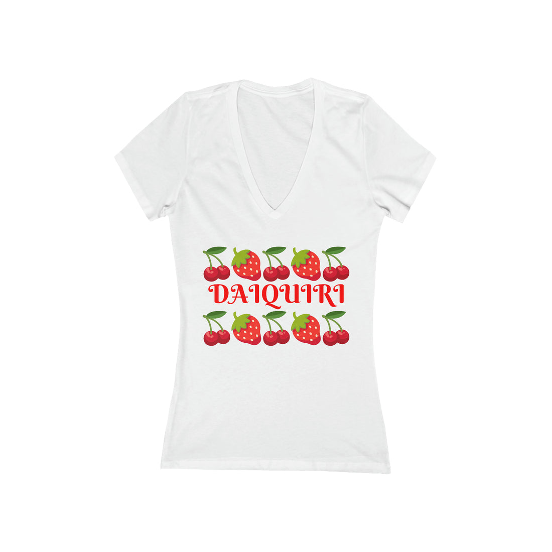 Women's Jersey fruity V-Neck Tee