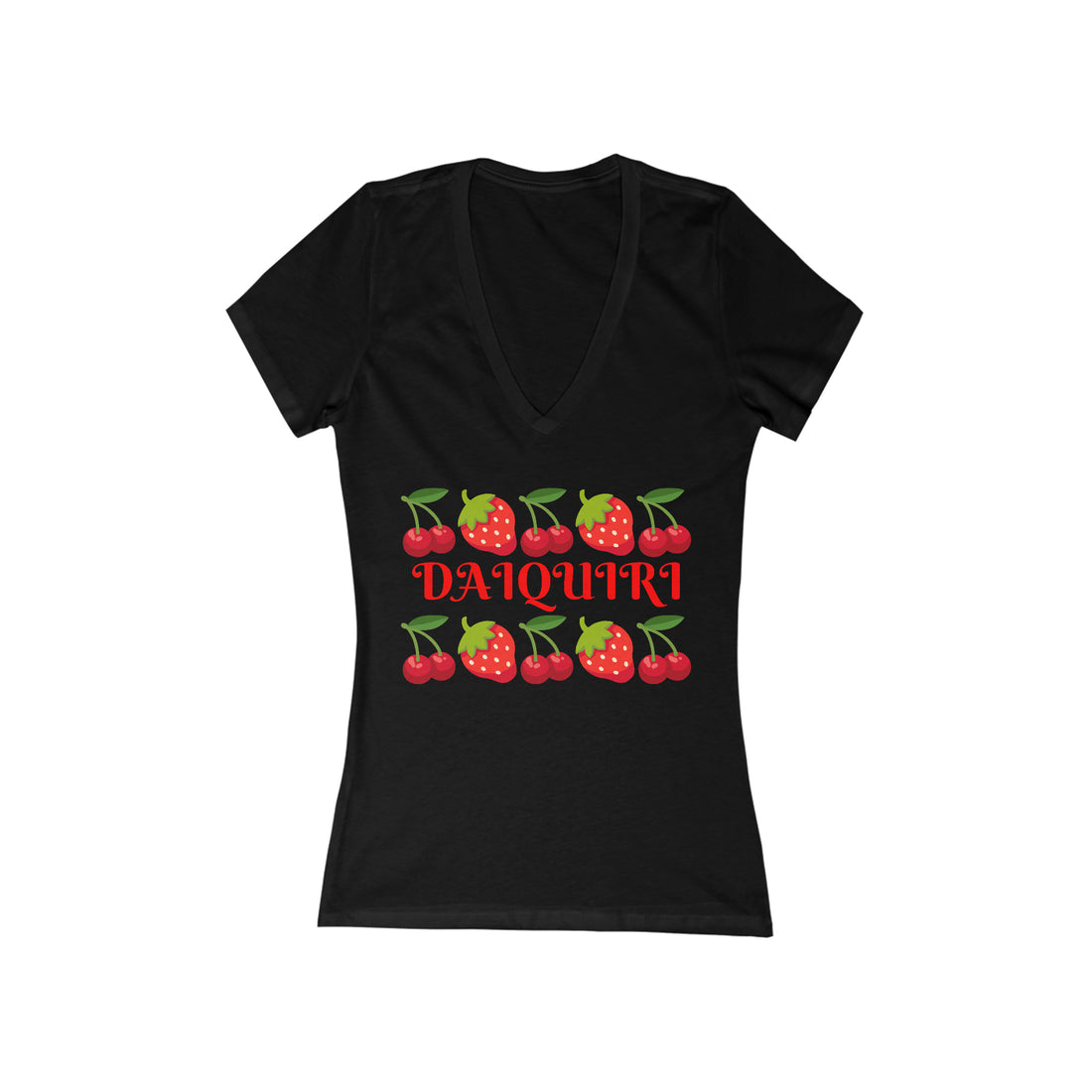Women's Jersey fruity V-Neck Tee