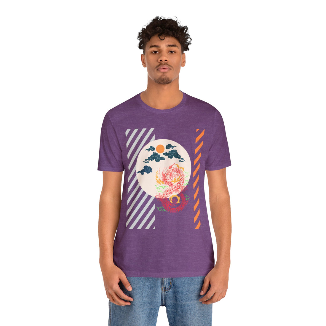 Oriental Dragon Unisex Jersey Tee
