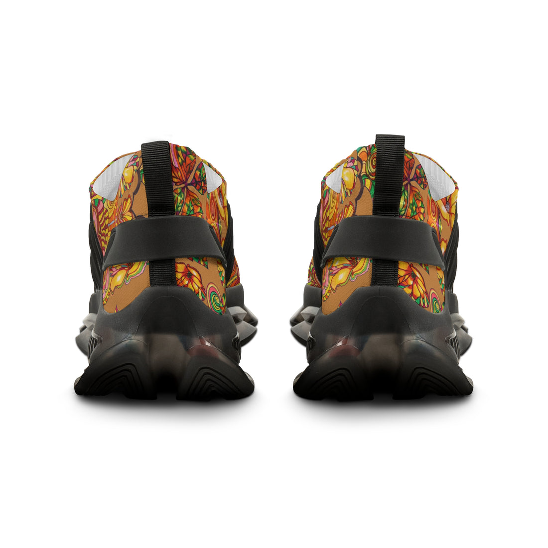 Tussock Artsy Floral OTT Men's Mesh Knit Sneakers