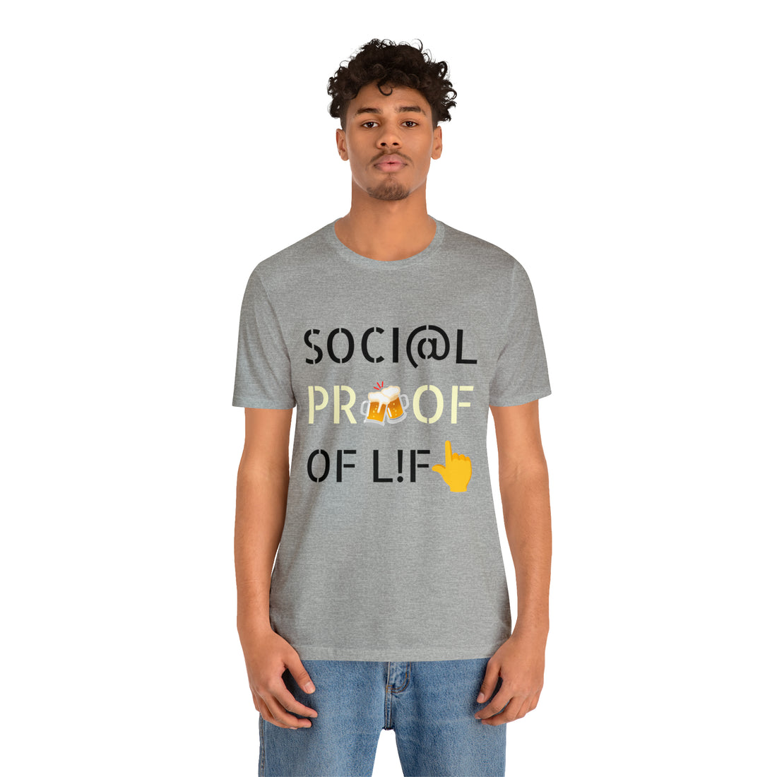 Unisex Social Proof Jersey Tee