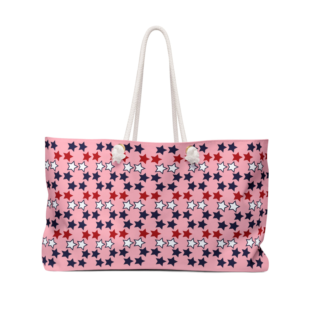 Blush Starry Weekender Tote Bag
