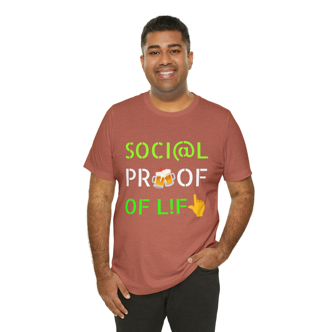 Unisex Social Proof Jersey Tee
