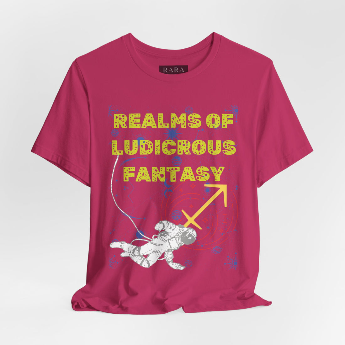 Fantasy Realm Typography Unisex Jersey Tee