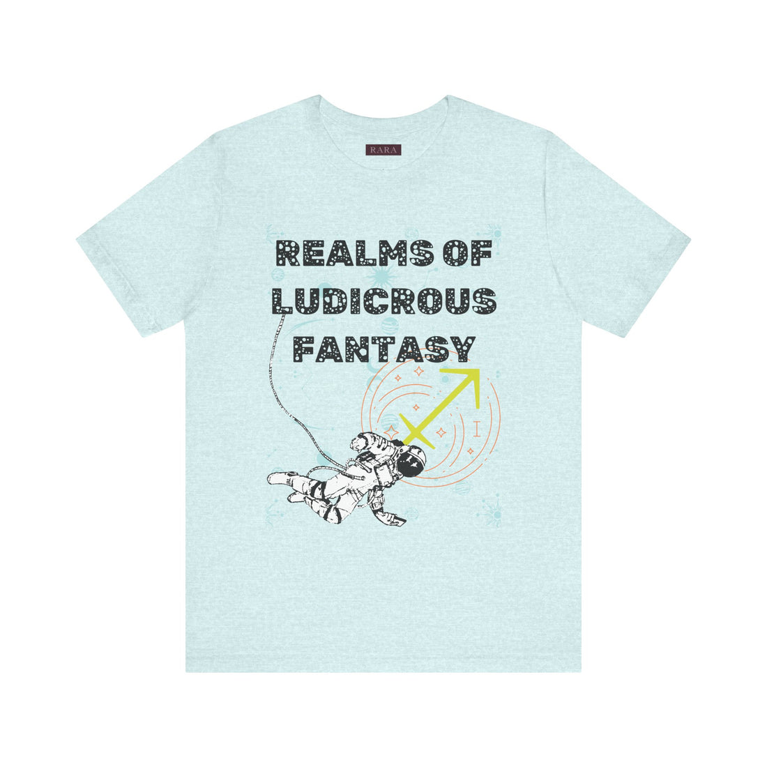 Fantasy Realm Typography Unisex Jersey Tee