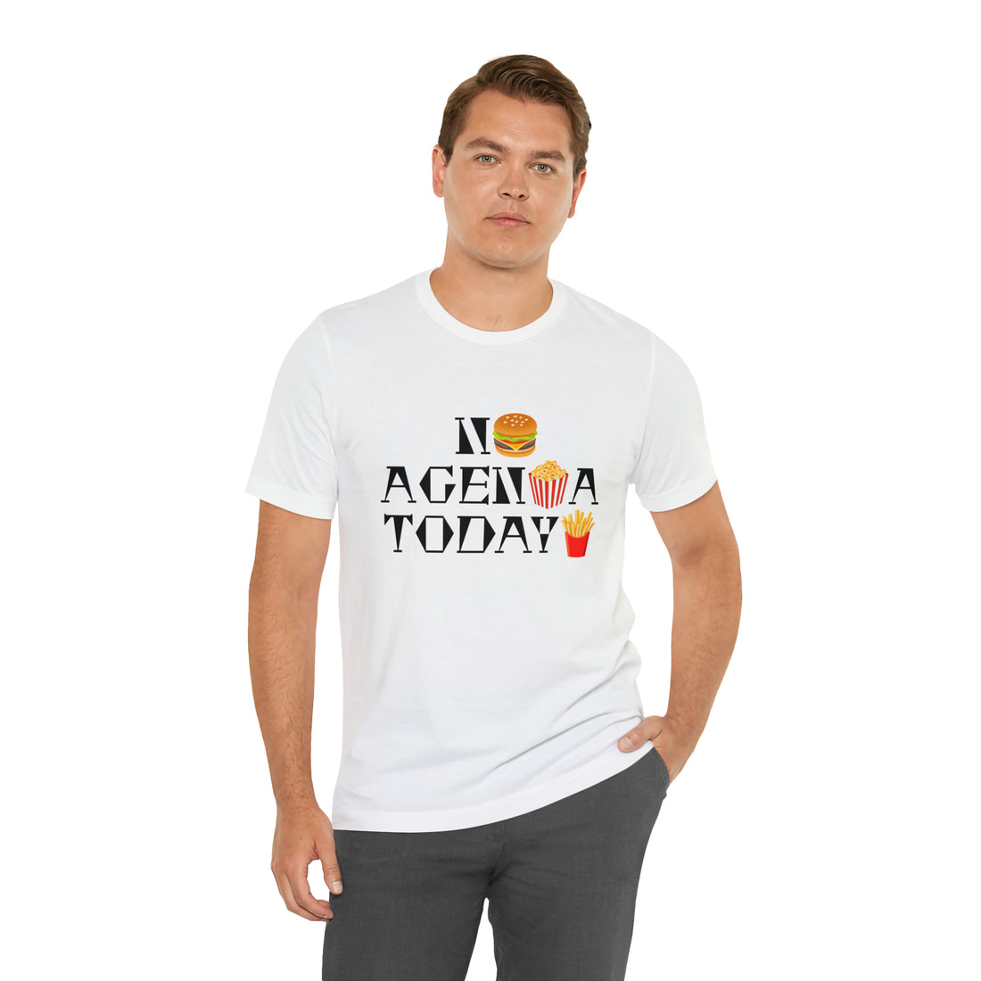 Unisex No Agenda Jersey Tee