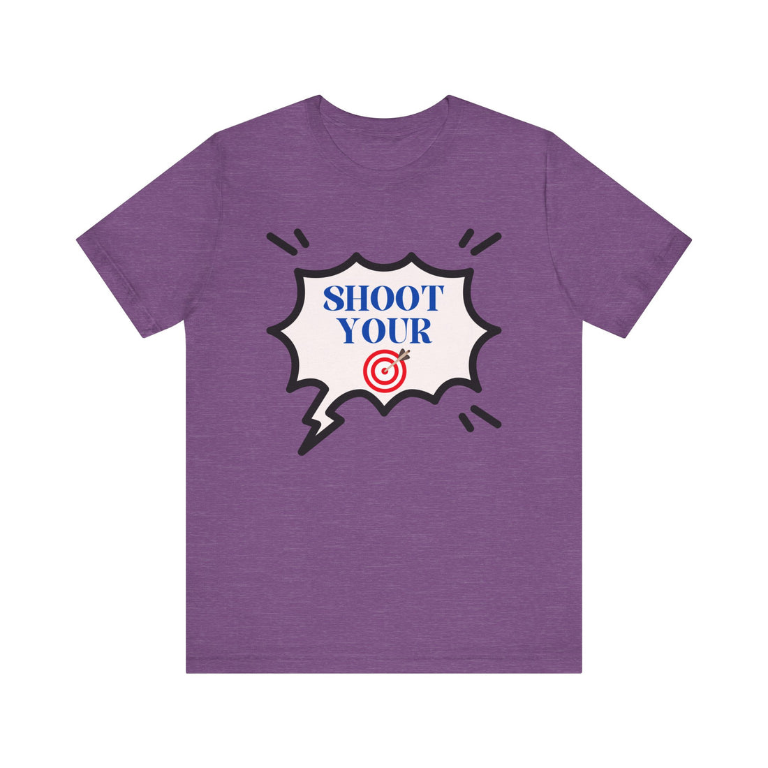 Unisex Statement Typography Jersey Tee