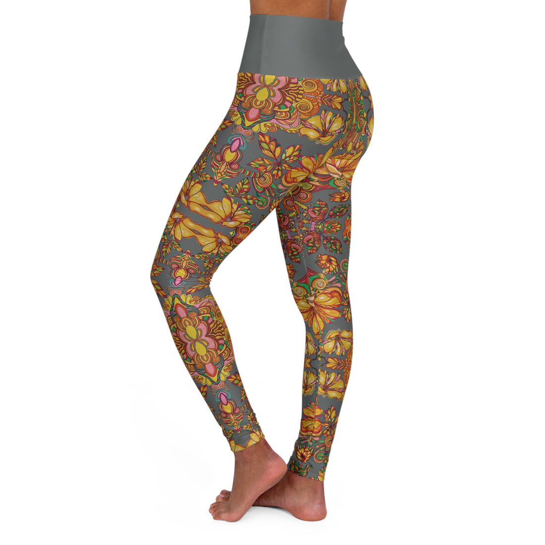 Ash Artsy Floral Yoga Leggings