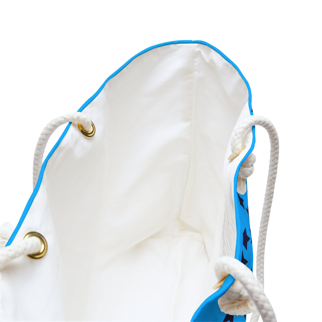 Aqua Starry Weekender Tote Bag