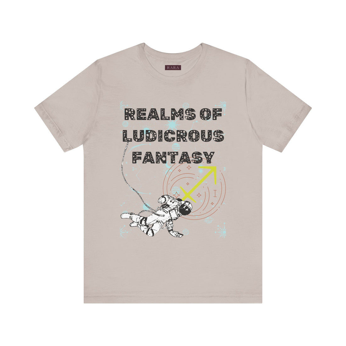 Fantasy Realm Typography Unisex Jersey Tee