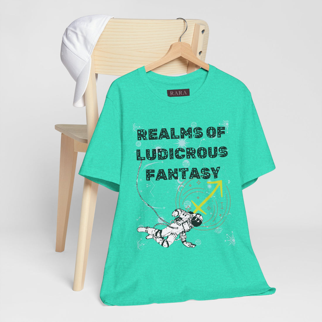 Fantasy Realm Typography Unisex Jersey Tee