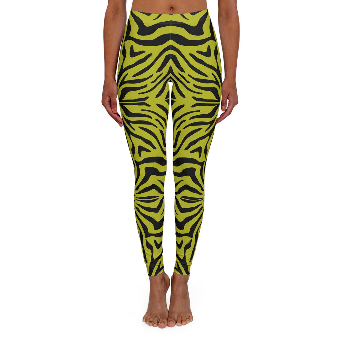Tiger Stripes Spandex Leggings
