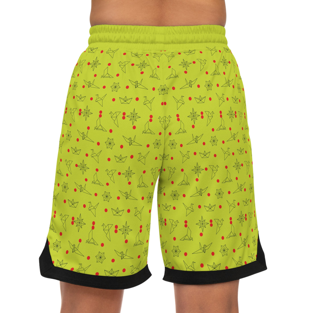 Blue Orient Memories Jersey Tee & Lime Origami B.B. Shorts Combo Pack