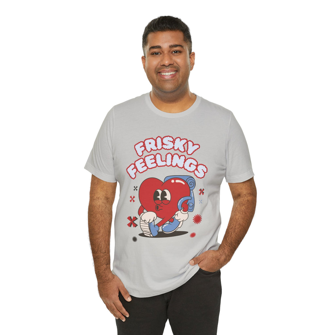 Frisky Feelings Unisex Jersey Tee