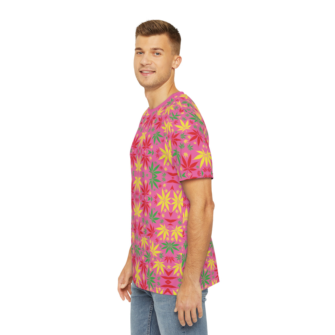 Tropical Men's Polyester Tee (AOP)