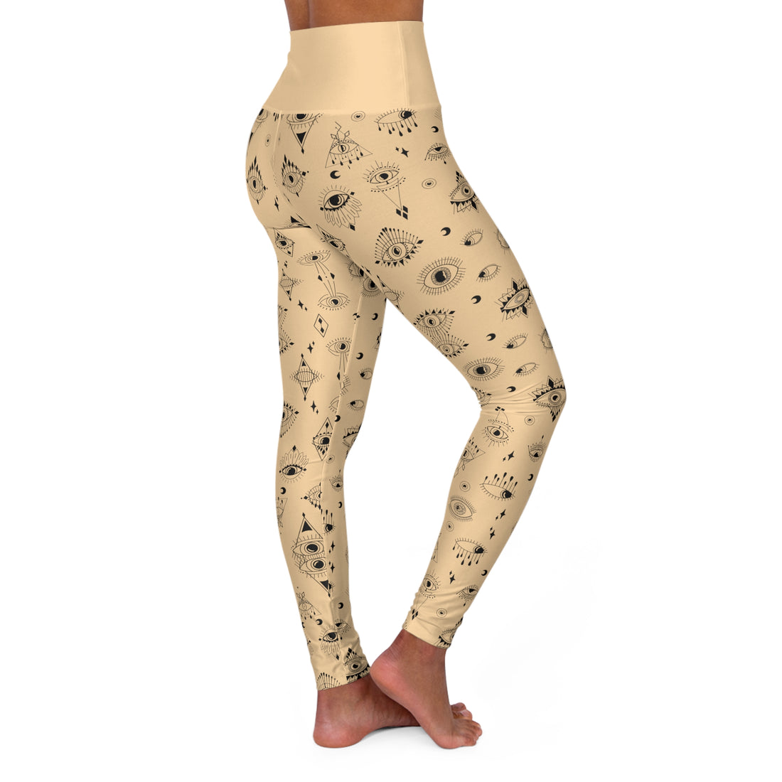 Edgy Evil Eye Yoga Leggings