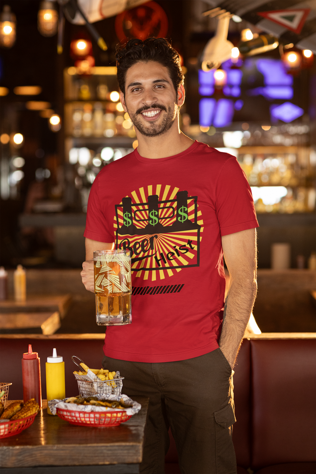 Beer Heist Unisex Jersey Tee