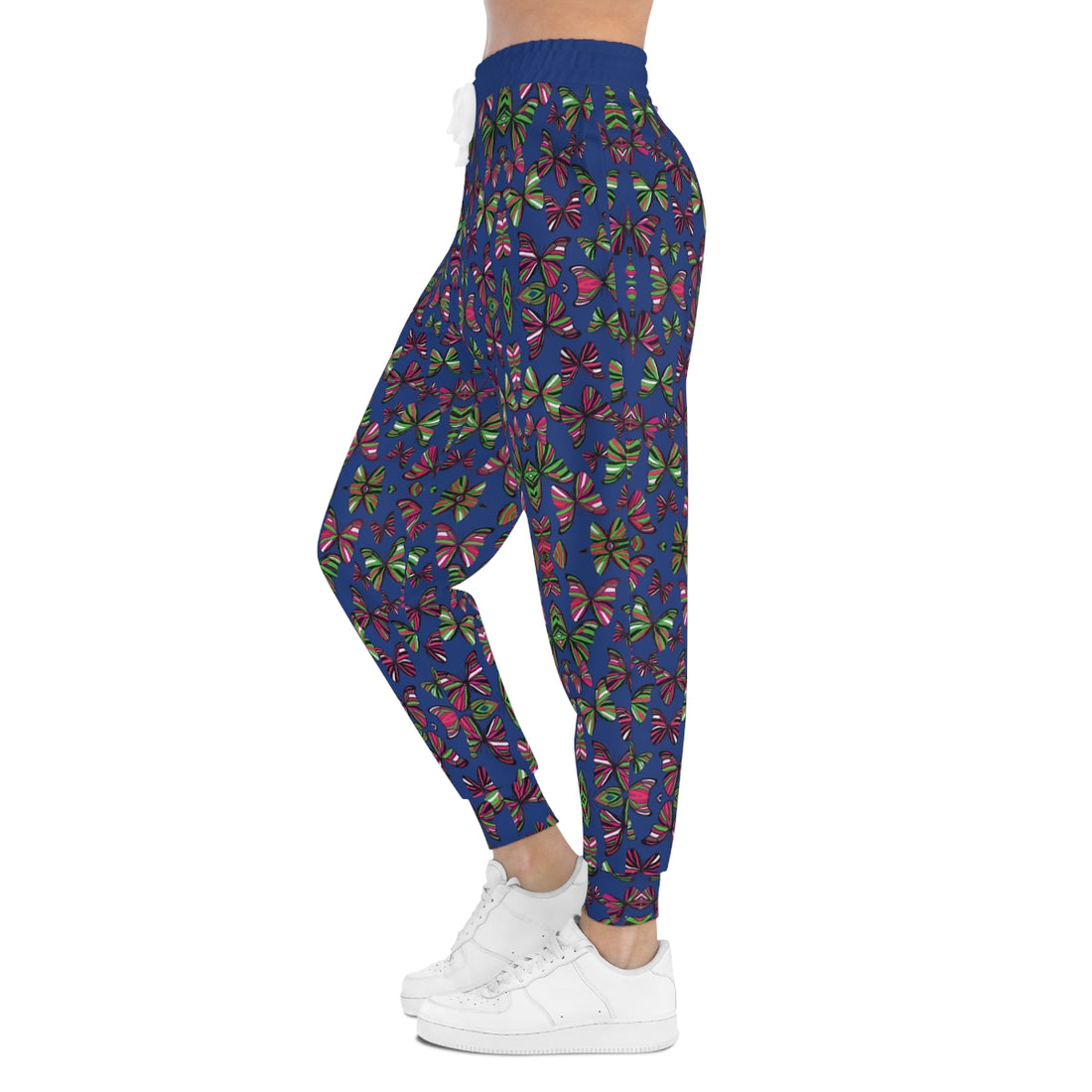 Blue Butterflies Kaleidoscope AOP Joggers