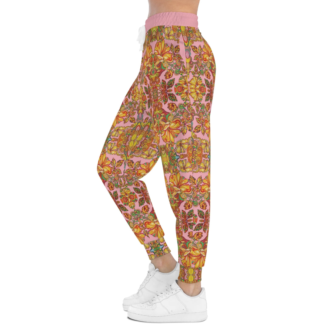 Blush AOP Artsy Floral Joggers