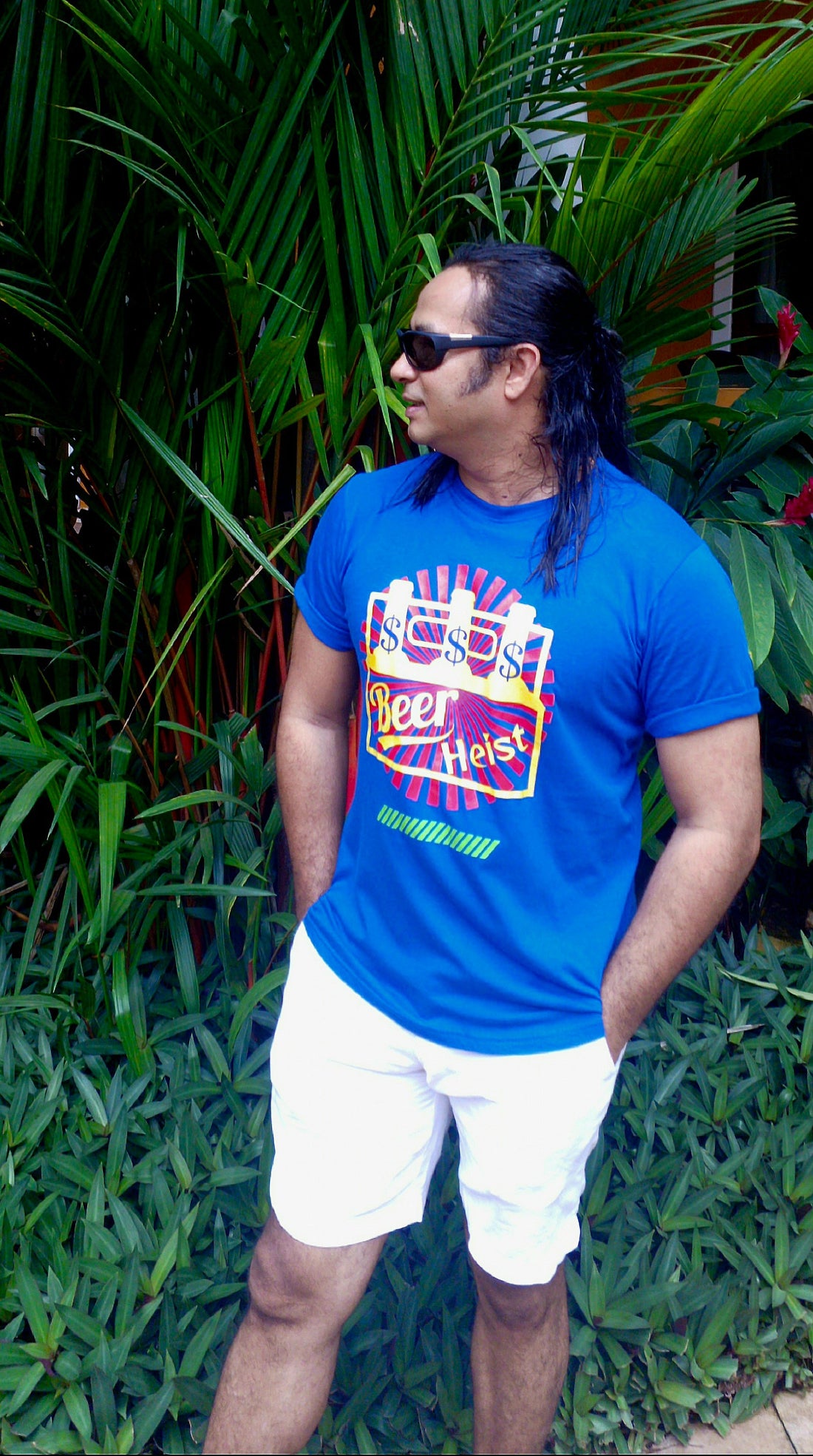 True Royal Cool Cat Jersey Tee & Red Sonic Men's Mesh Sneakers Combo Pack