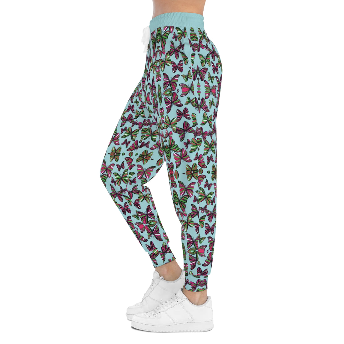 Icy Butterflies Kaleidoscope AOP Joggers