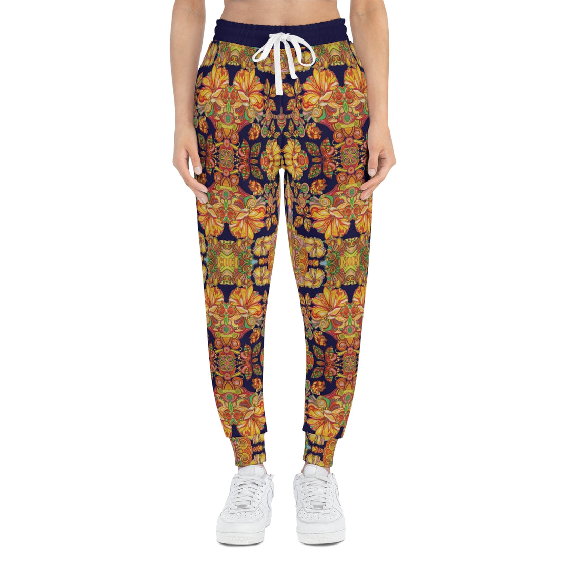 Ink AOP Artsy Floral Joggers