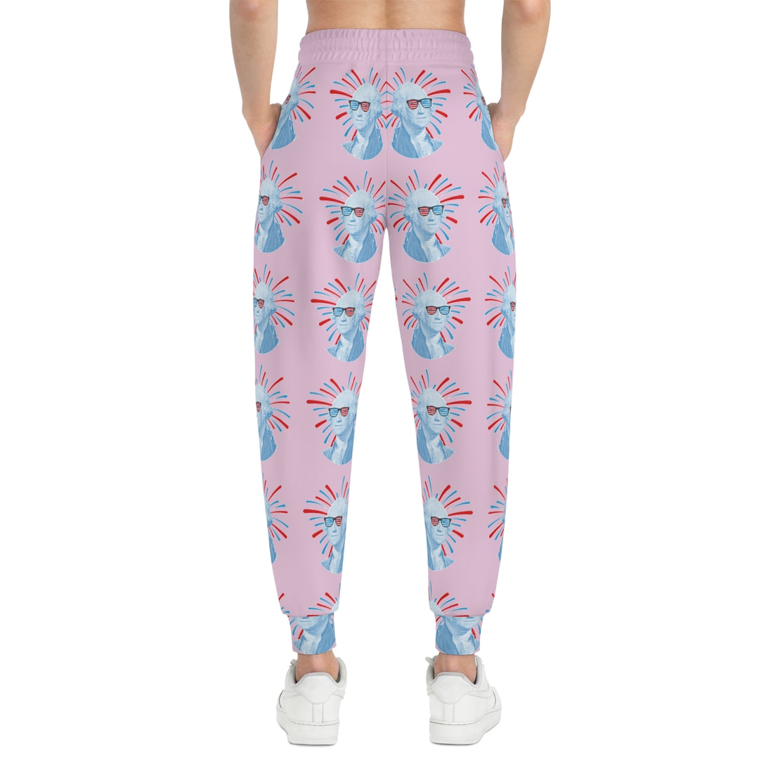 Lilac Unisex Washington AOP Joggers