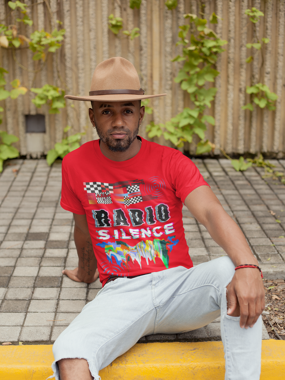 Radio Silence Typography Unisex Jersey Tee