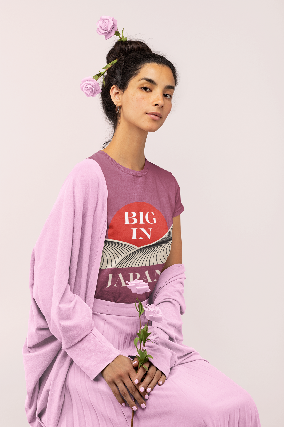 Unisex Big In Japan Typography Jersey Tee