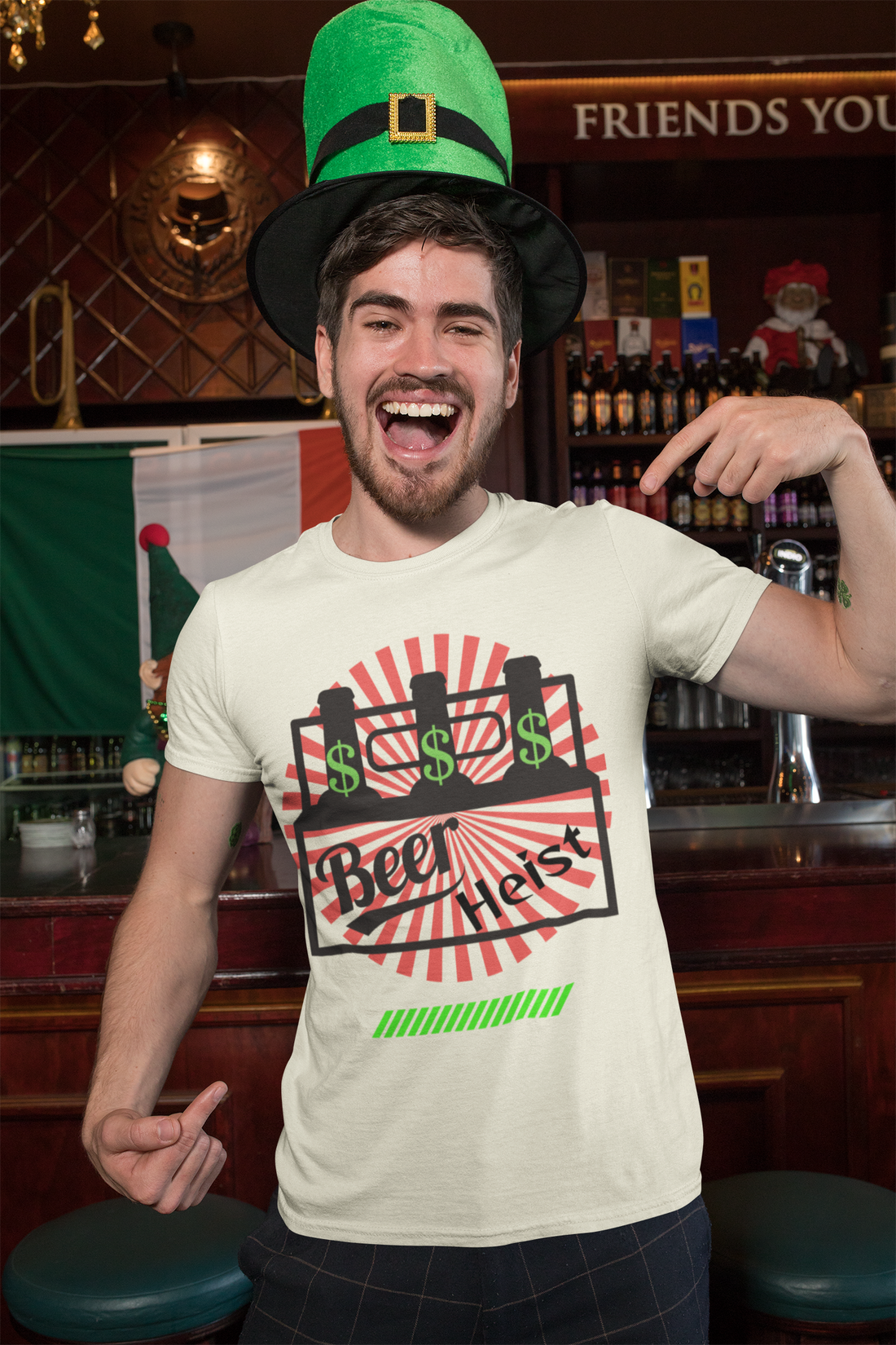 Beer Heist Unisex Jersey Tee