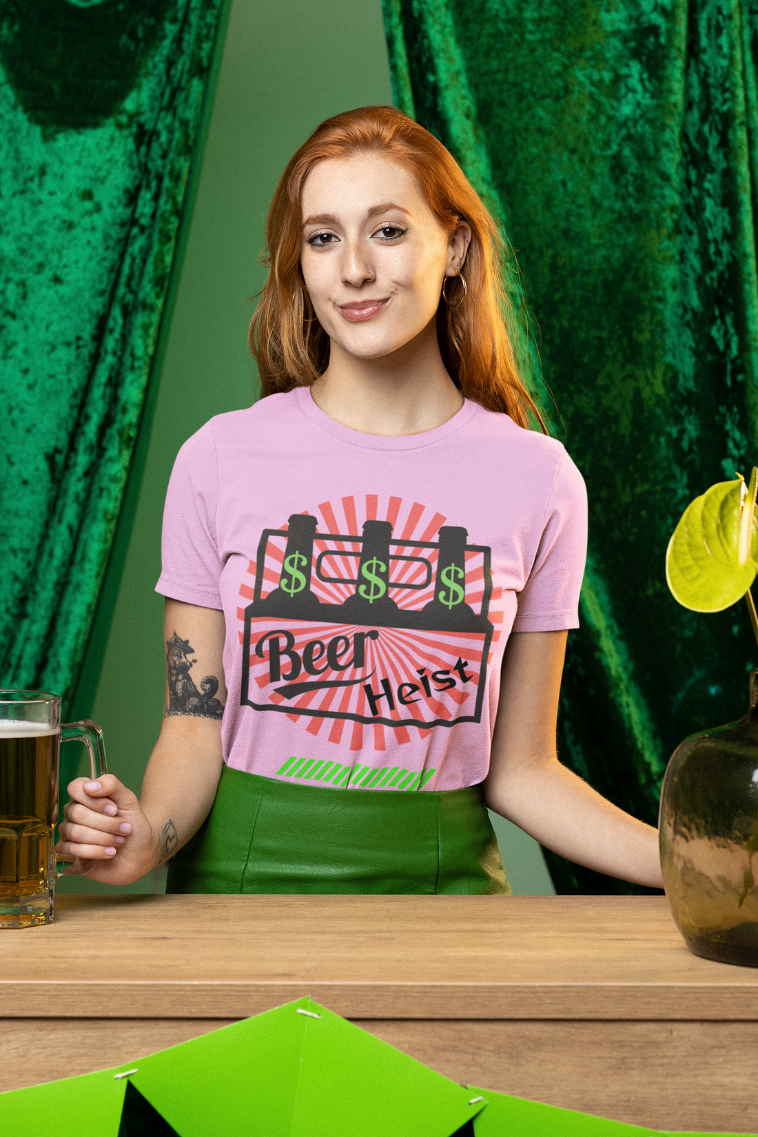 Beer Heist Unisex Jersey Tee