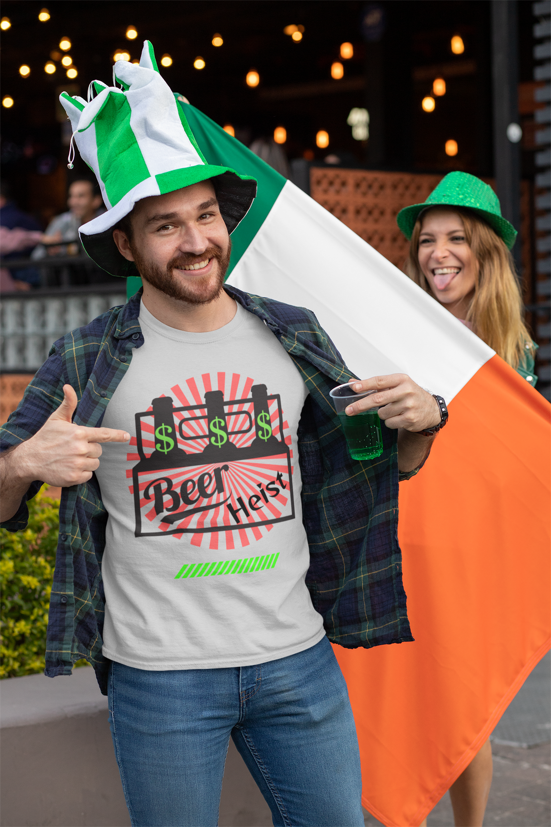 Beer Heist Unisex Jersey Tee