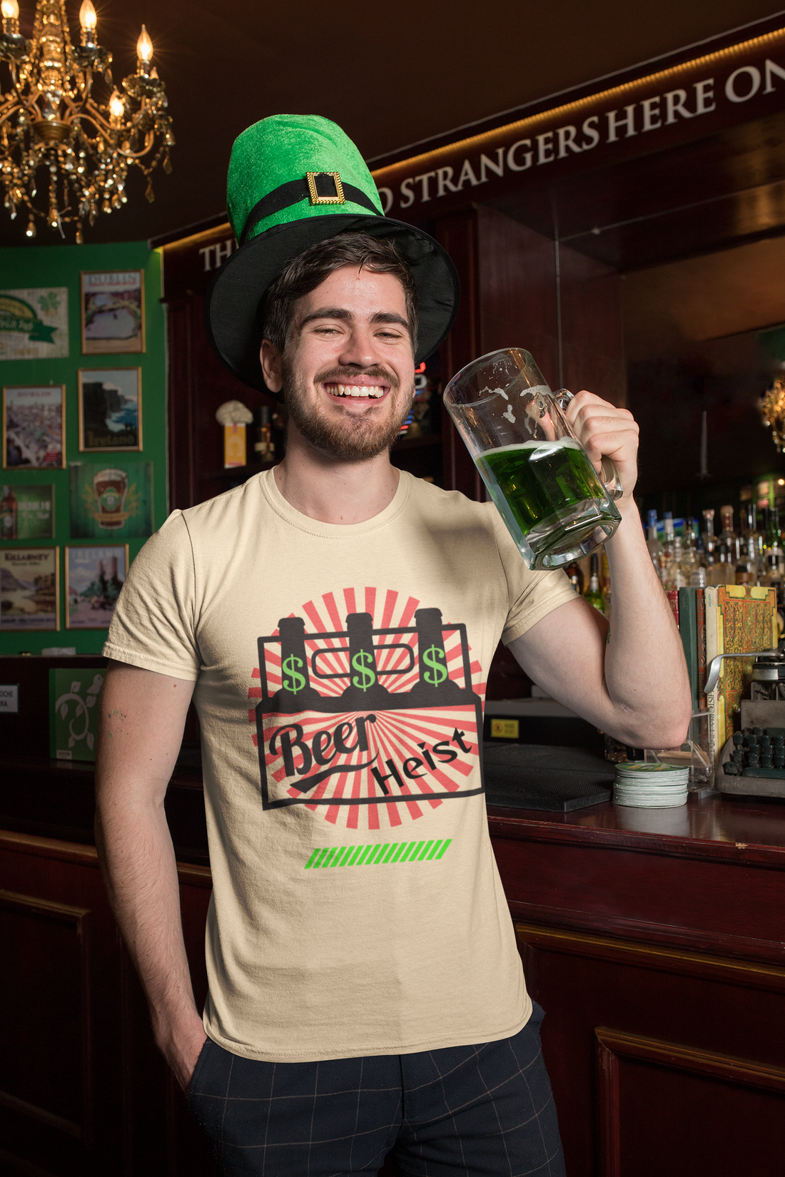 Beer Heist Unisex Jersey Tee