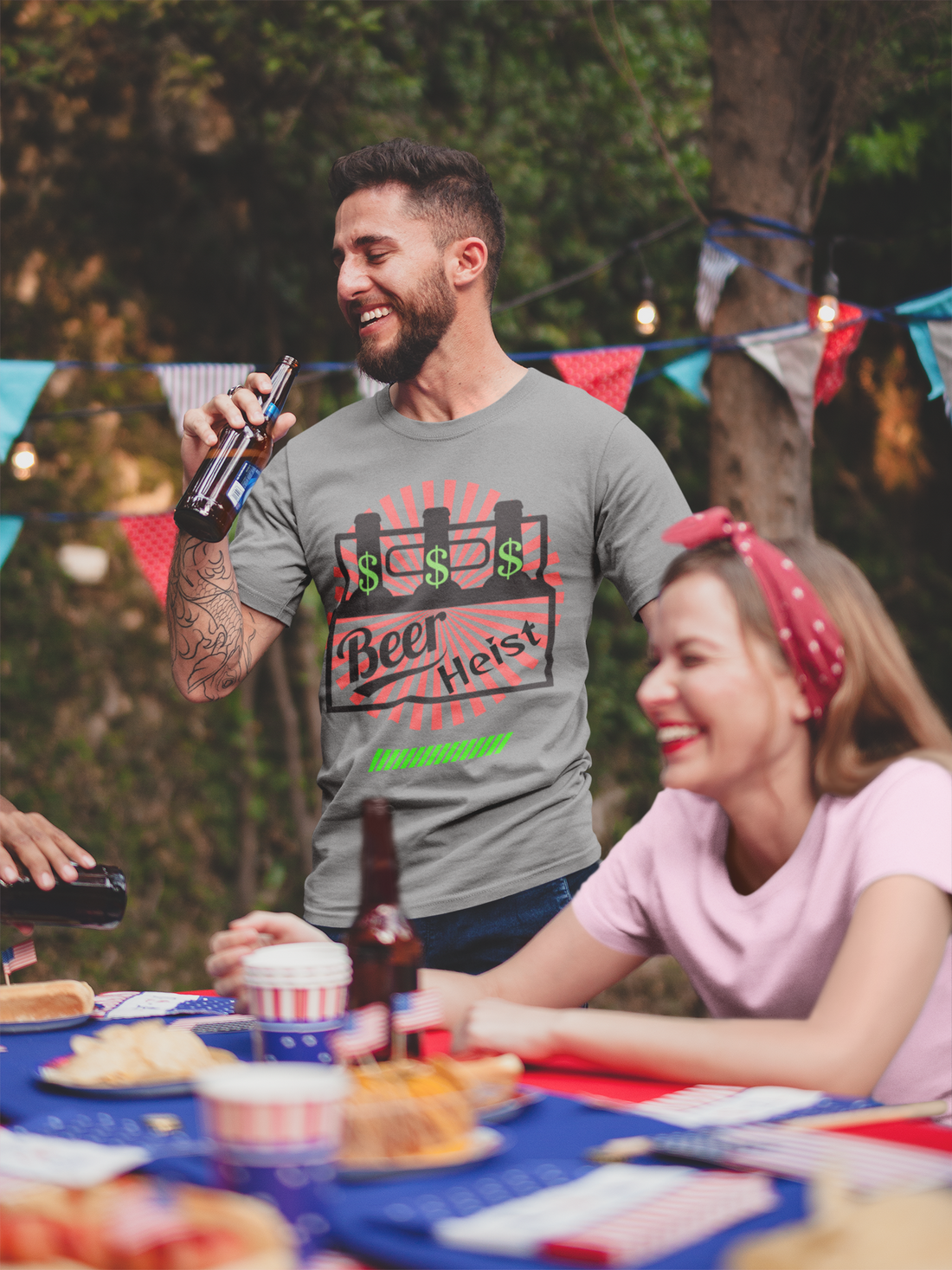 Beer Heist Unisex Jersey Tee