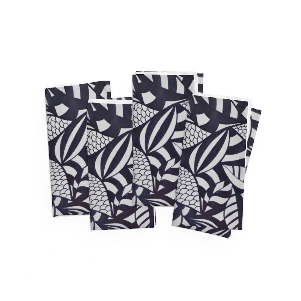 Slate Tropical Minimalist Napkin