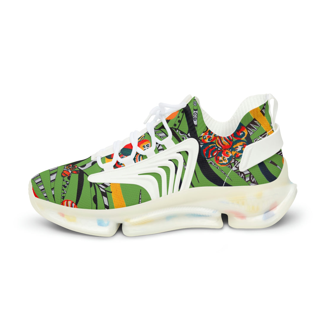 Olive Wildly Wicked OTT Men's Mesh Knit Sneakers