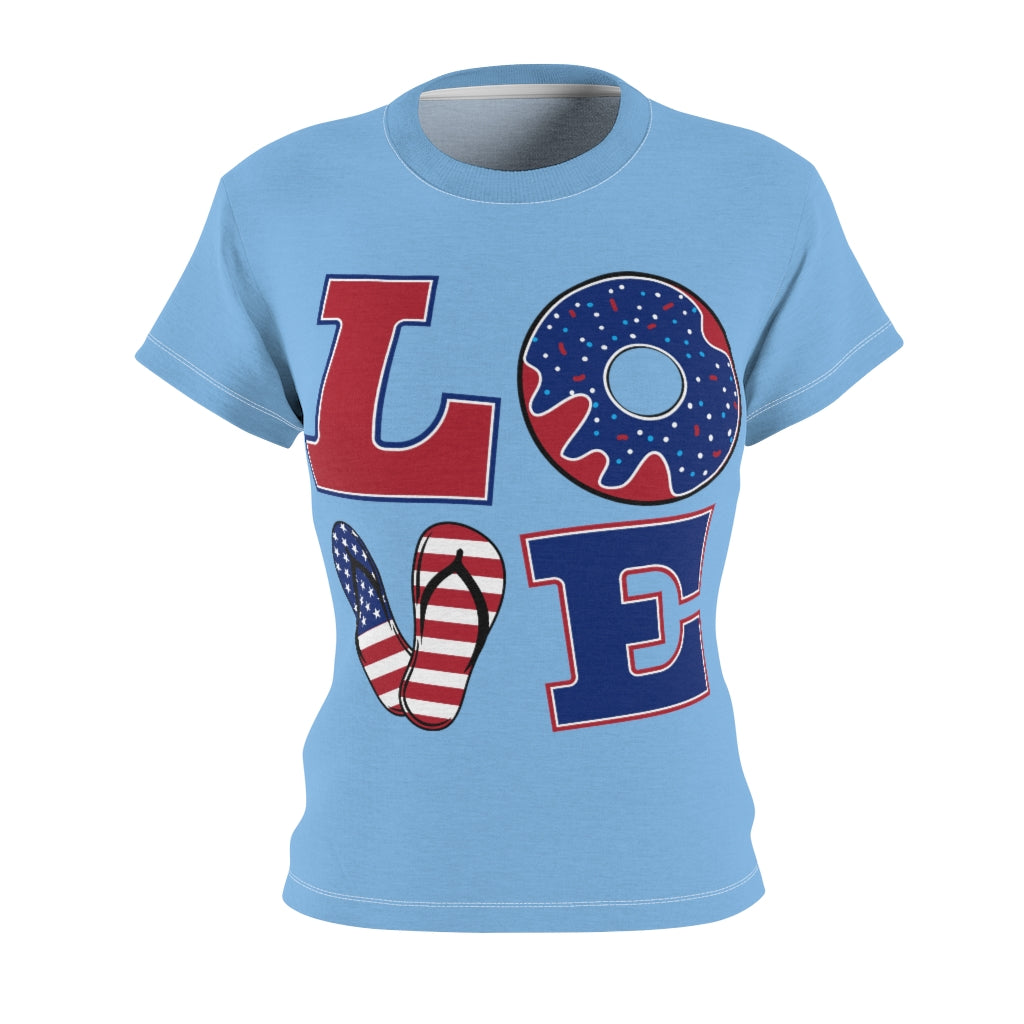 L.O.V.E. 'merica Sky Blue T-Shirt