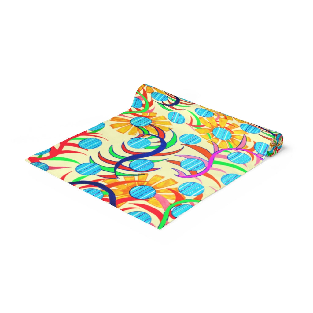 Sunflower Cream Table Runner