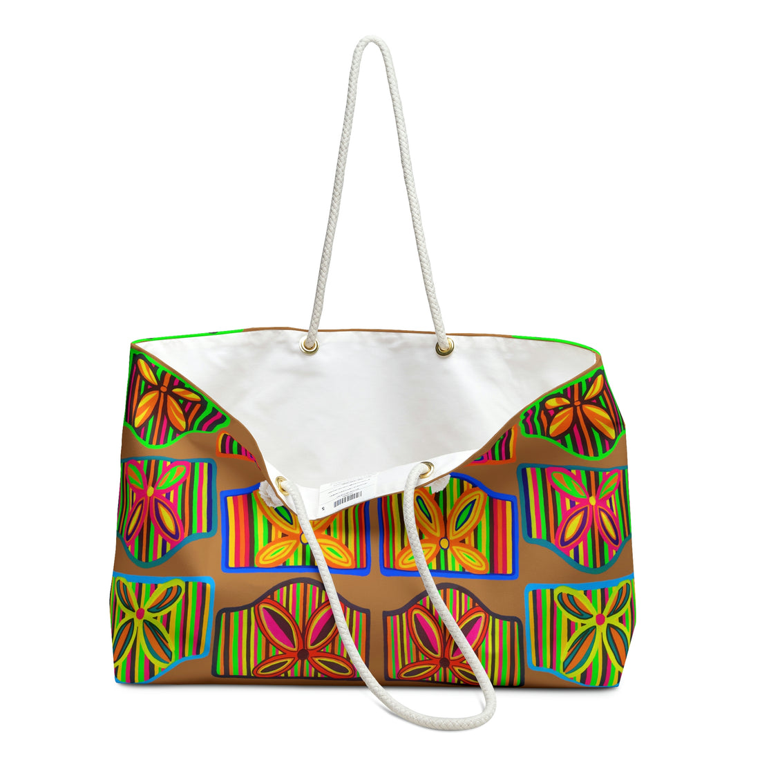 Tussock Deco Print Weekender Tote Bag